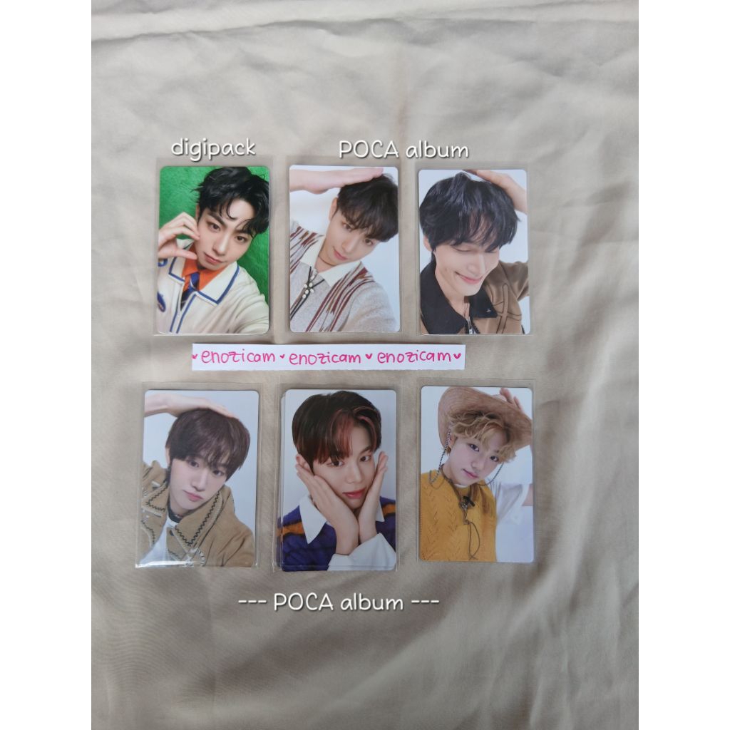 EVNNE - Hot Mess album photocard pc digipack pocaalbum poca  keita park hanbin ji yunseo mun junghyu