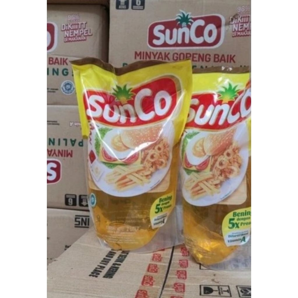 

Minyak Sunco 2 liter keranjang ke 2