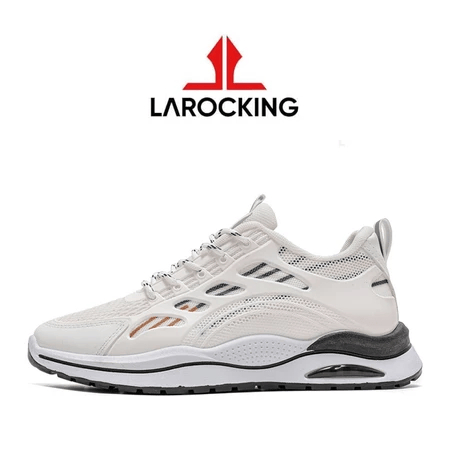 Sepatu Sneakers Larocking Ixia - Putih  | Sepatu Olahraga Running Gym Pria Wanita