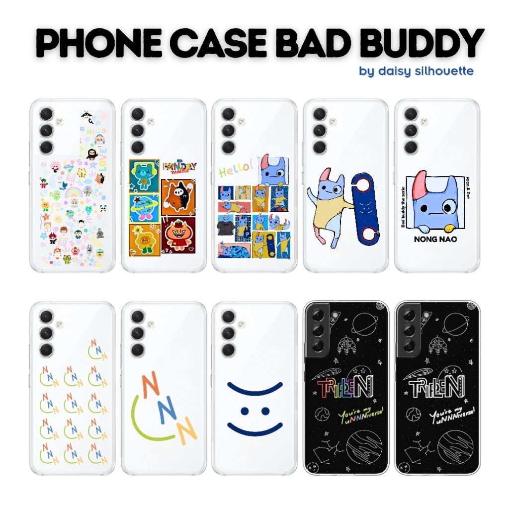 PHONE CASE BAD BUDDY THAIBL | CUSTOM THAILAND | CASING HP CLEARCASE / SOFTCASE / BLACKMATTE IPHONE A