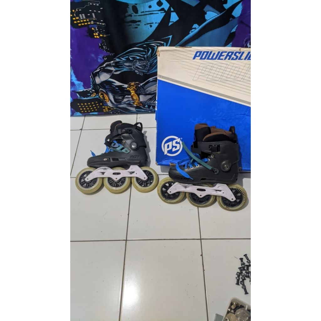 powerslide next 125 inlineskate size 40