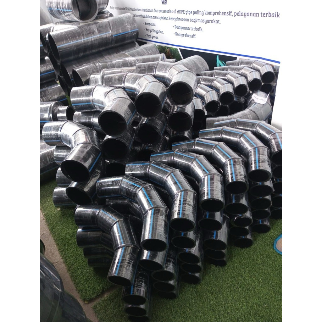 Elbow Hdpe Segmented 90° 8 inch 200mm