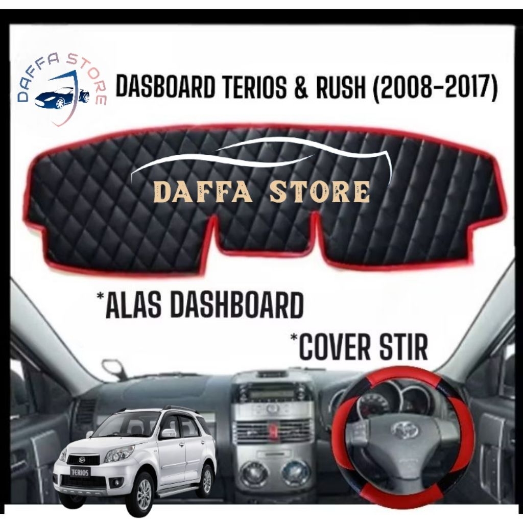 Alas/Pelindung Dashboard+Cover Stir Mobil Rush & Terios (2008-2017)
