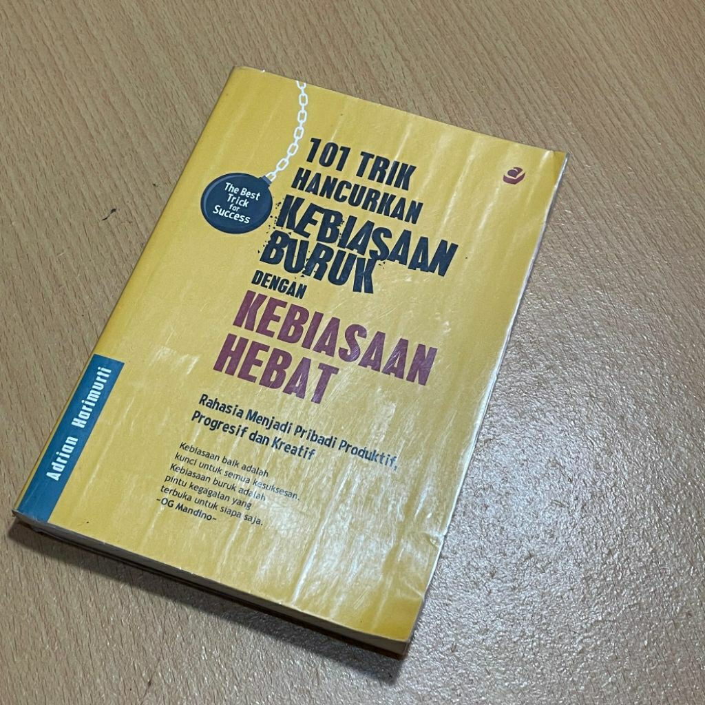 Preloved Buku Pengembangan Diri Murah