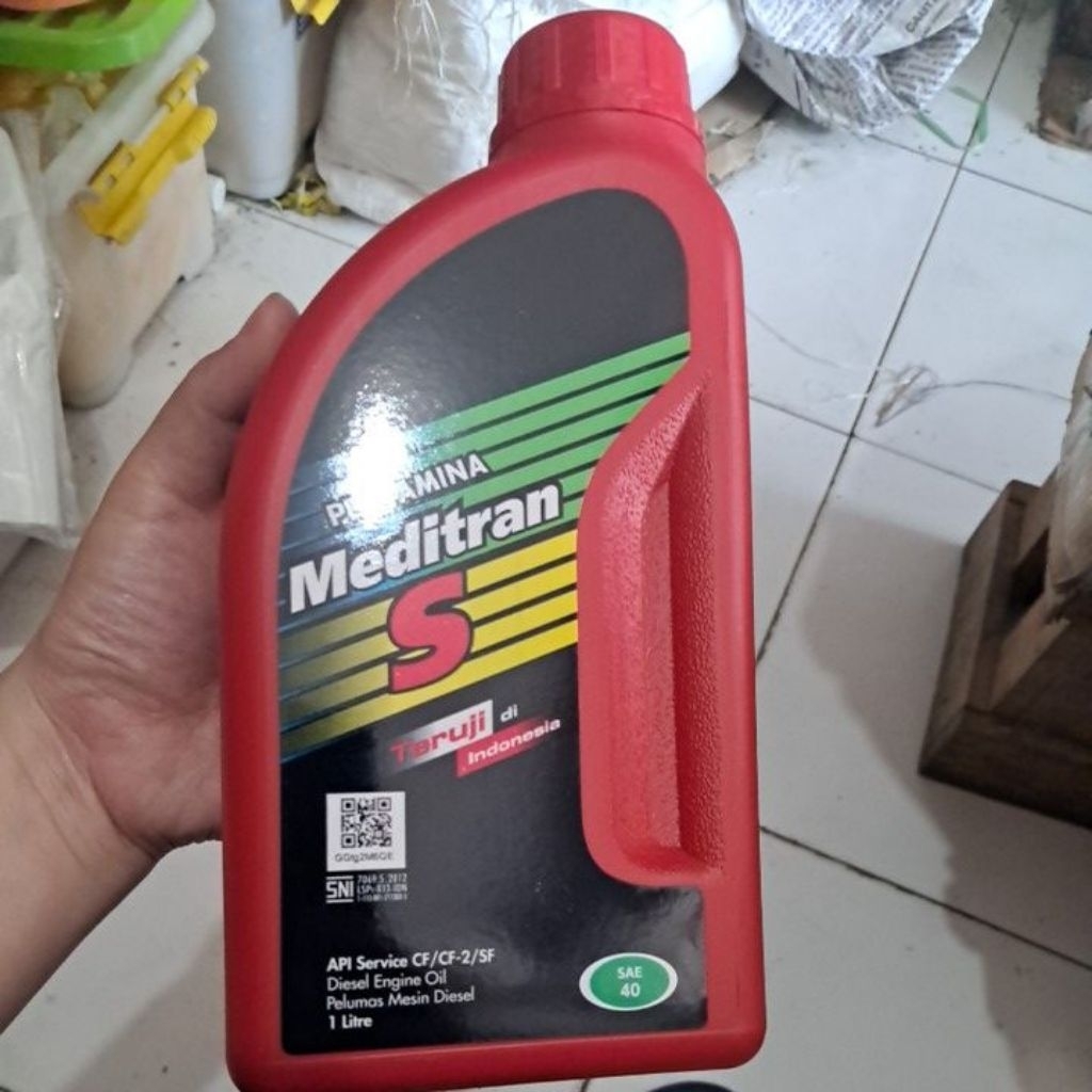 oli mobil diesel meditran s 1liter