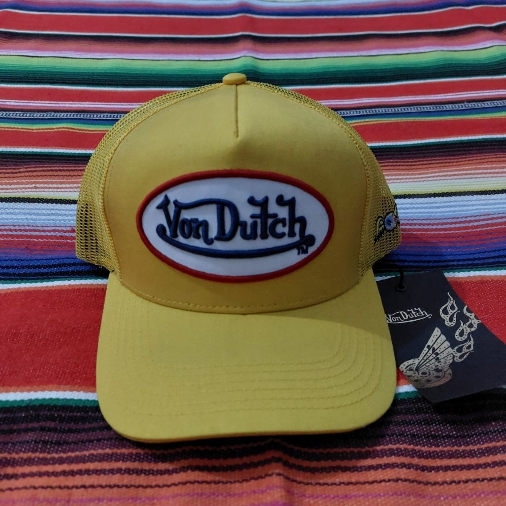 TRUCKER HAT - VON DUTCH ORIGINAL