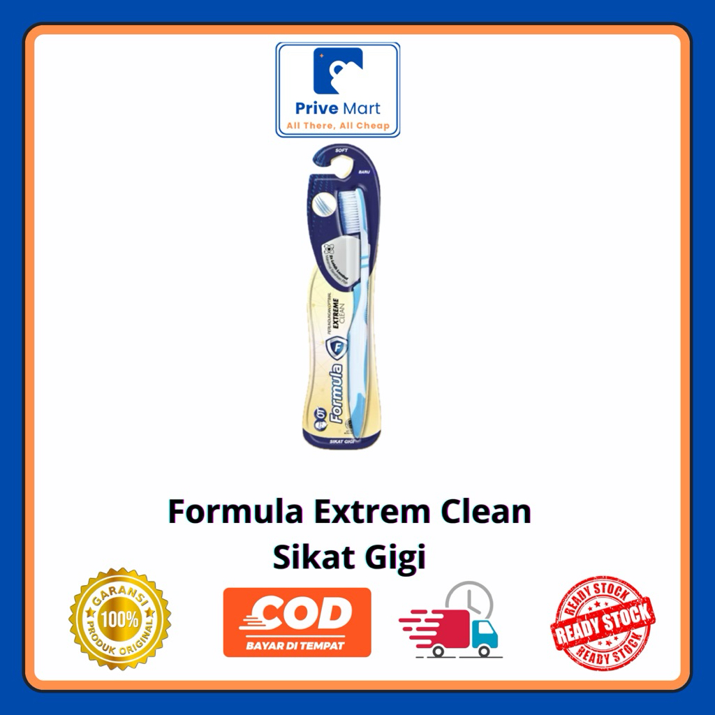 Formula Extreme Clean Sikat Gigi Bulu Halus Prive Mart