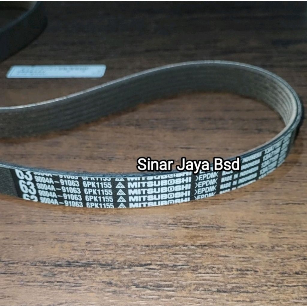Fan Belt Agya Ayla 1000 CC Asli Orisinil