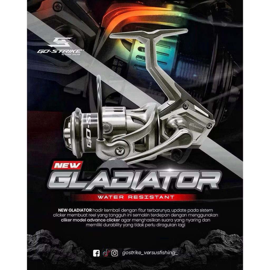 REEL PANCING VERSUS GLADIATOR