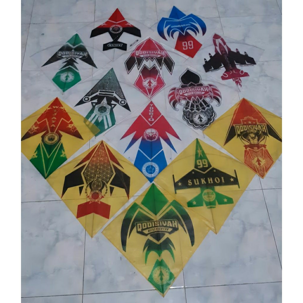 layangan shukoi standar arku bulat serutan super