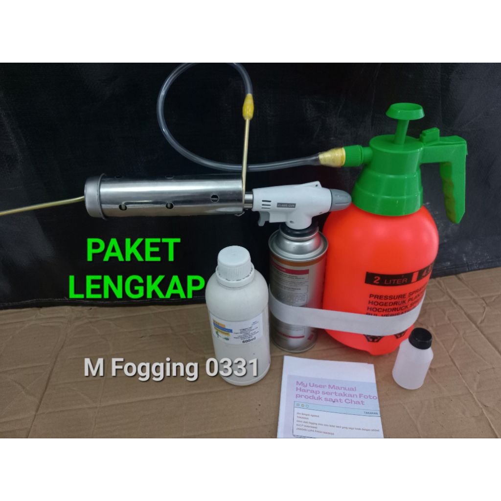 mesin foging mini pengasapan Nyamuk dan serangga treck belt