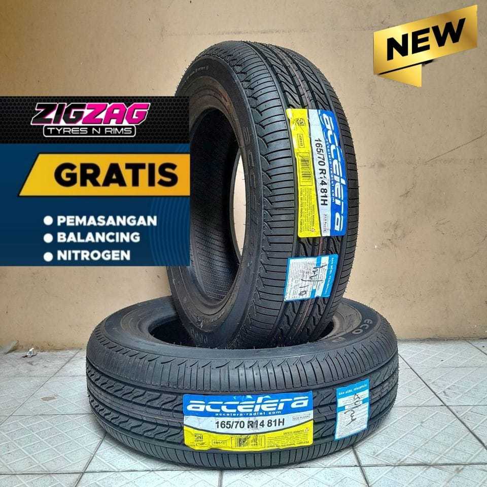 Ban Mobil 165 70 Ring 14 - Accelera Eco Plush 165/70/R14 Tubeles