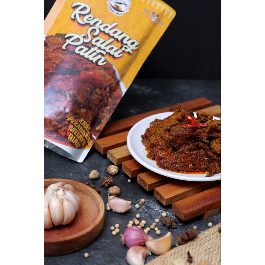 Rendang Ikan Salai Patin Khas Riau Siap santap