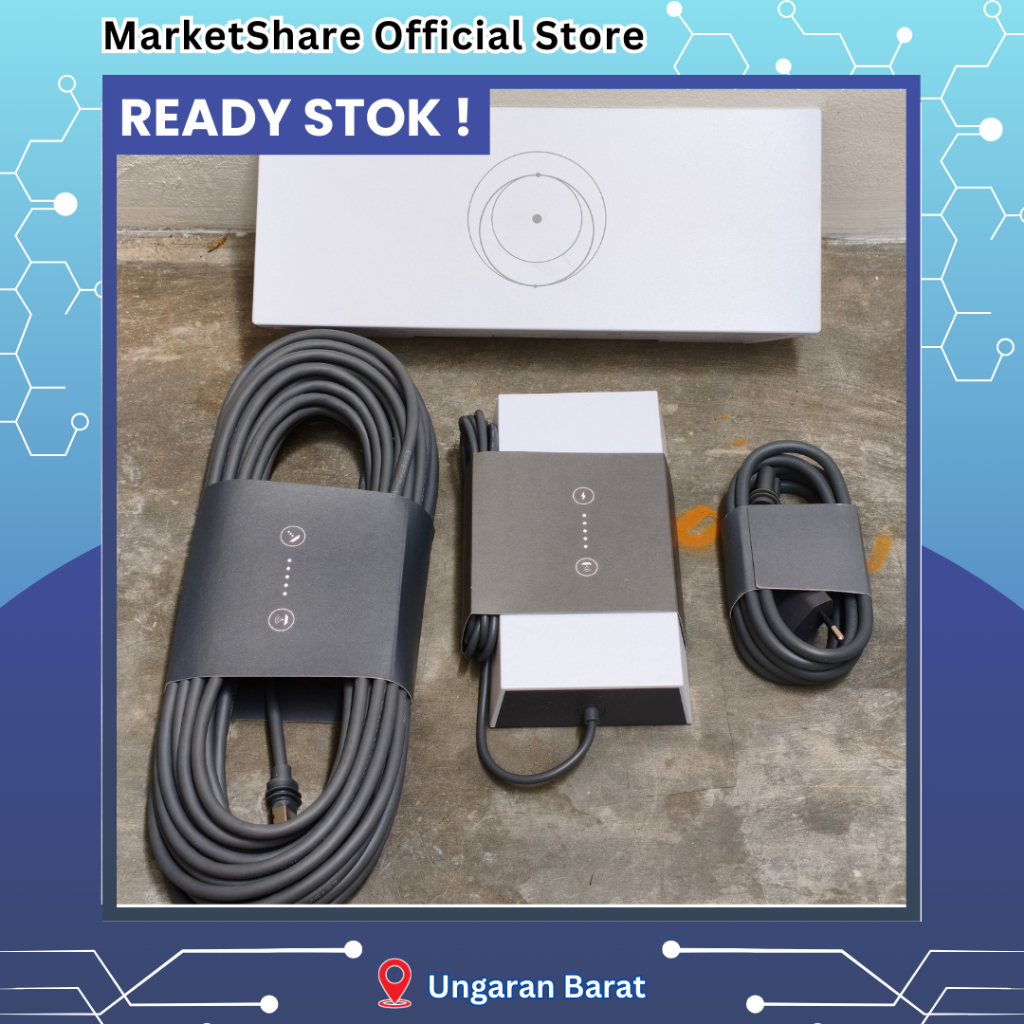 Router Mesh Starlink Gen 3 Adaptor Starlink Kabel Starlink Part Resmi Original 100%