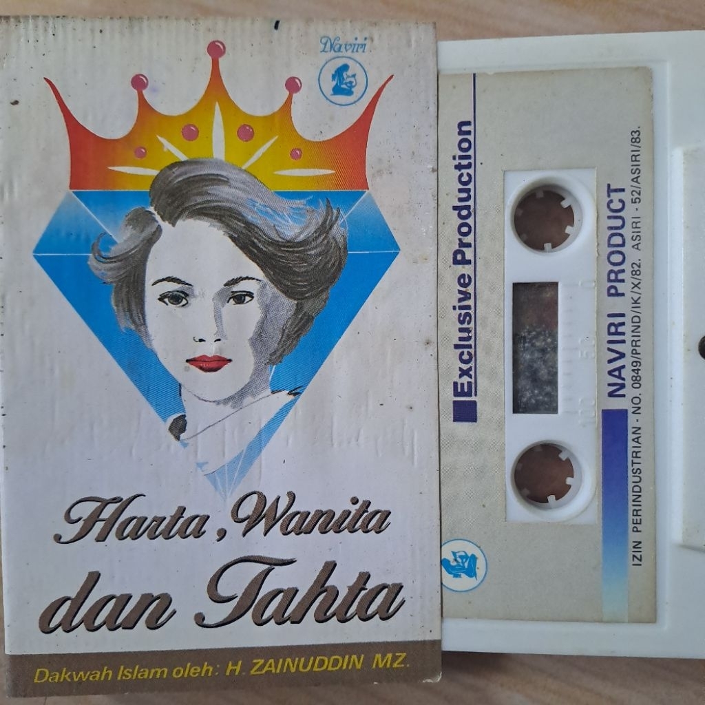 Kaset Pita Zaenudin Mz Album Harta Tahta Wanita