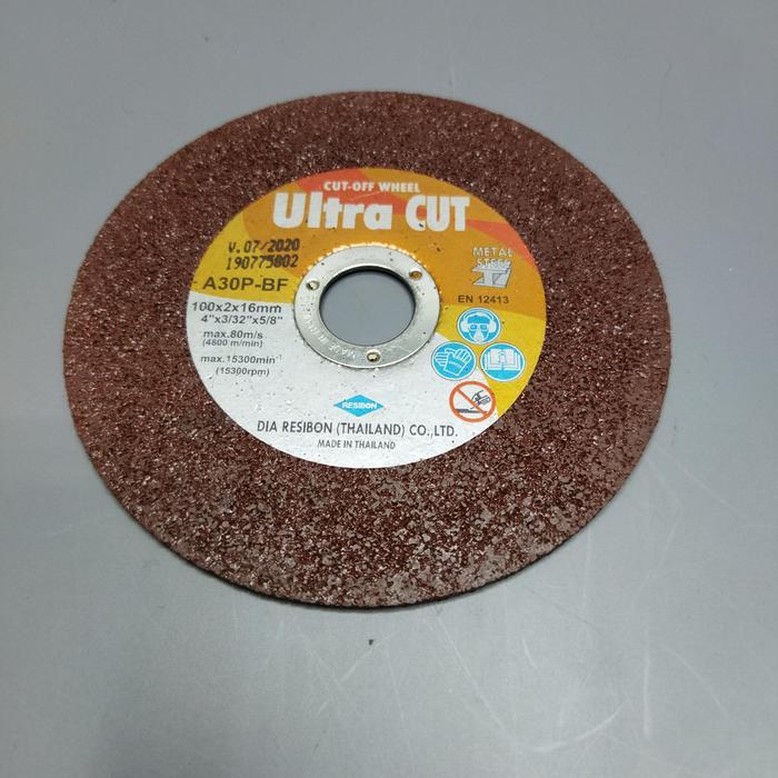 Batu Gerinda Potong Ultra Cut 4 x 2 Mata Gerinda Potong Ultra Batu Cutting Wheel