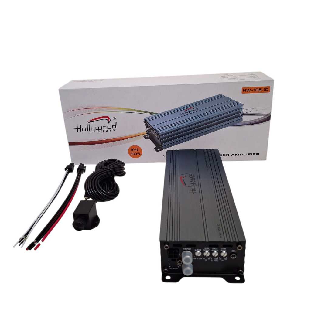 Power monoblock hollywood hw-105.1D power monoblok hollywood