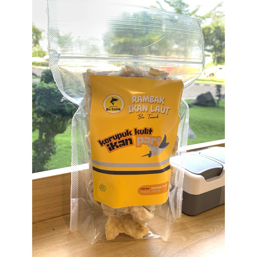 

BU TUNIK KERUPUK KULIT IKAN PARI | 100GR | ORIGINAL GURIH