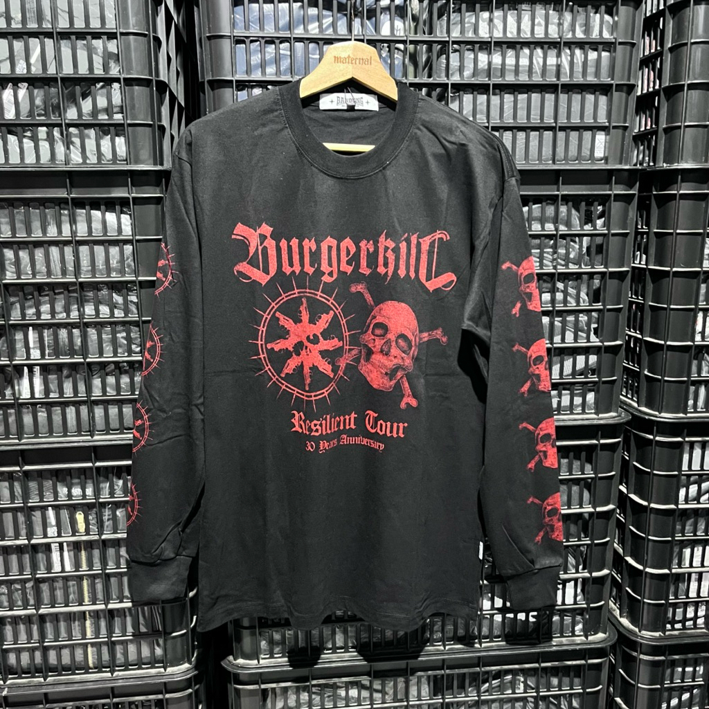 kaos BURGERKILL x BANDUNG BELONGS TO US longshirt
