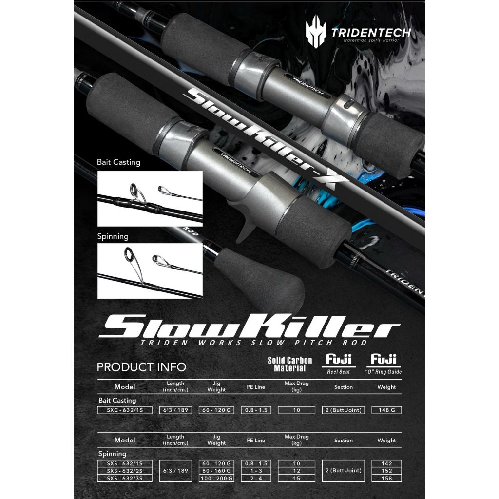 JORAN TRIDENTECH SLOW KILLER X SLOW JIGGING