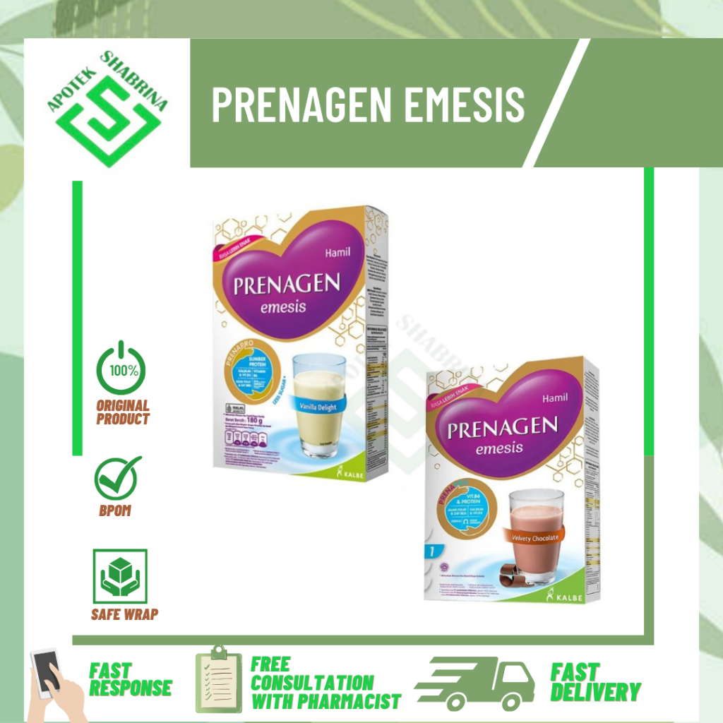 Prenagen Emesis 180g - Susu Ibu Hamil Atasi Mual Muntah