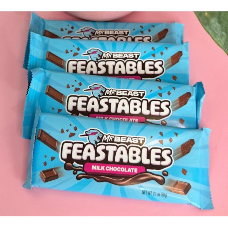 

MrBeast Feastables Chocolate 100% Original | NEW VERSION Mr Beast Coklat