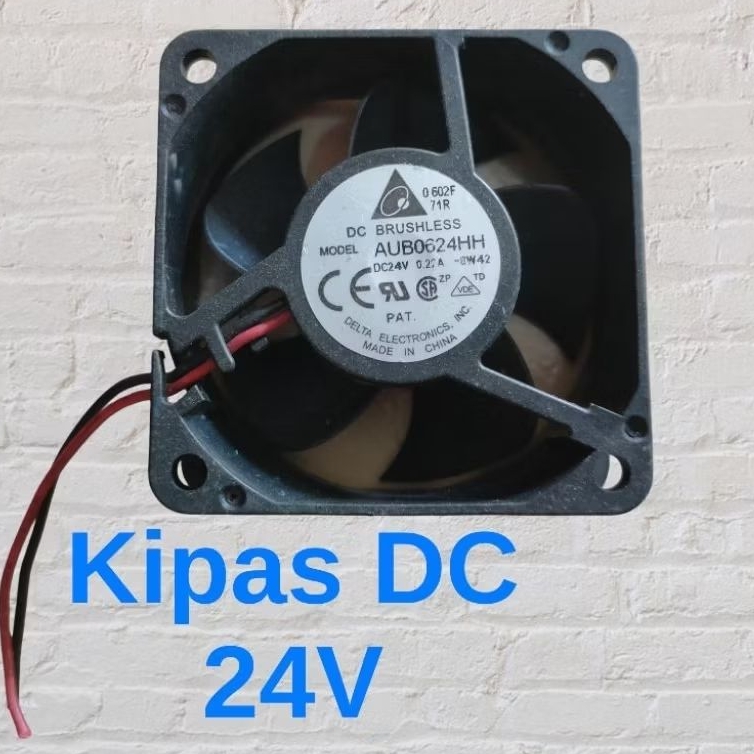 Kipas DC 6cm 24V / Tebal 2,5cm