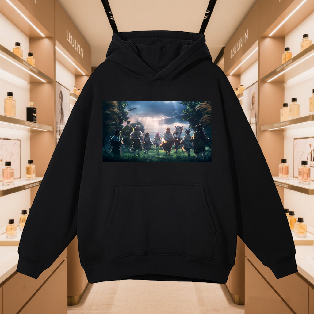 hoodie Hashira Pillars hoodie Anime Demon Slayer hoodie KIMETSU NO YAIBA hoodie wanita hoodie pria