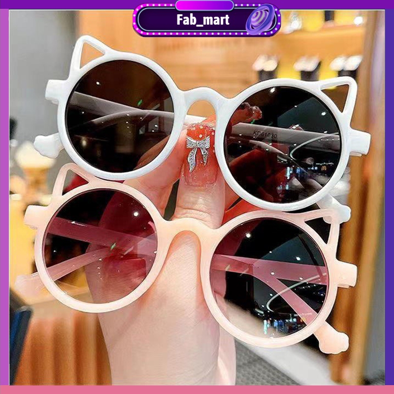 Fashion Kacamata Anak  Lucu Kacamata Bayi Perlindungan UV Kacamata Hitam