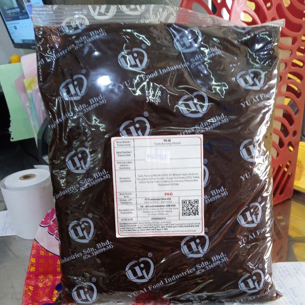 

Yu Ai Filling Kacang Merah 3 Kg