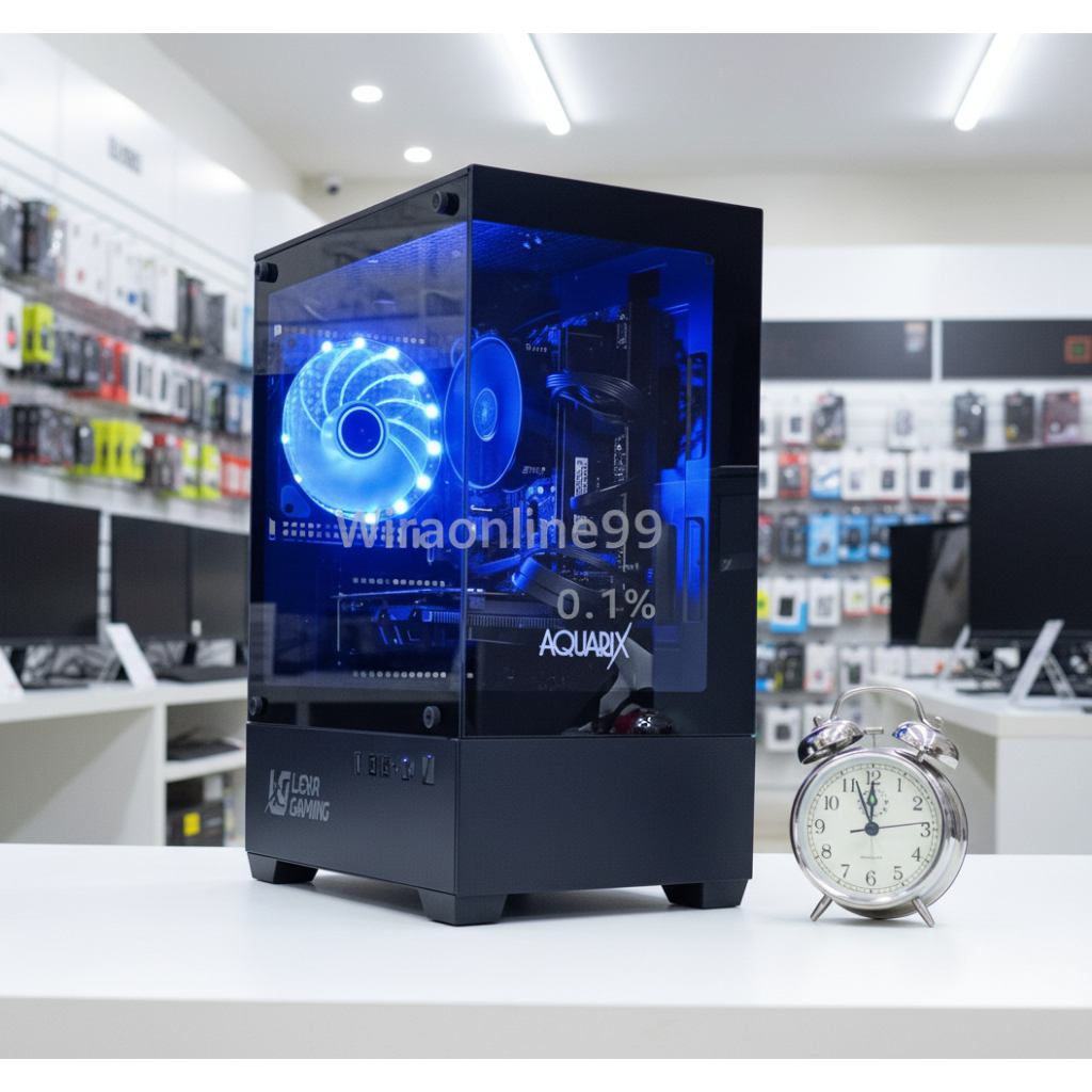 PC Intel Core i7-6700 - Ram 32Gb DDR4 - SSD 512Gb Casing Gaming - Pc Rakitan - Cpu Intel