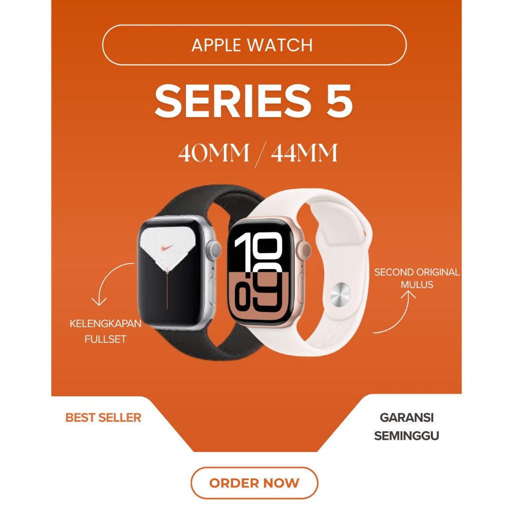 Apple Watch / iWatch Series 5 S5 40mm 44mm Second