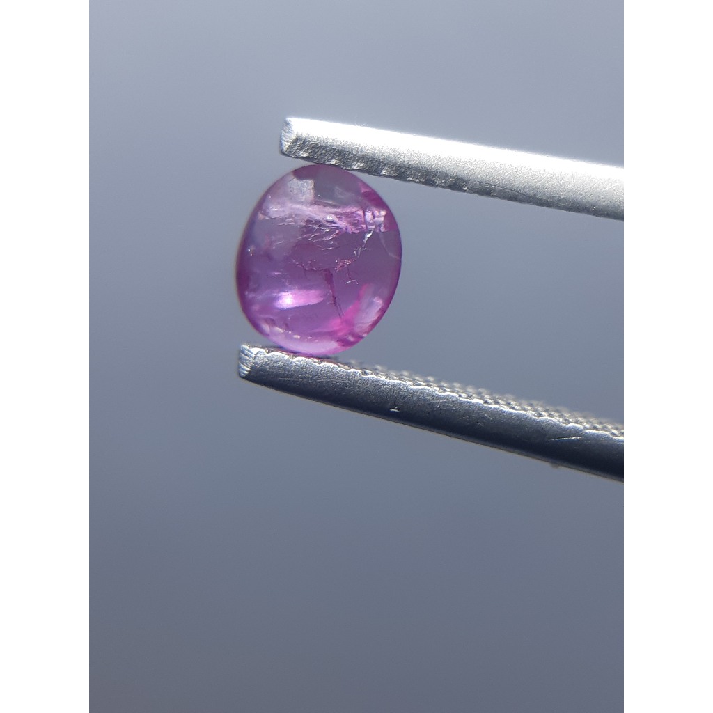 Loose stone cabochon ruby burma mirah kristal belang windusara star lawasan