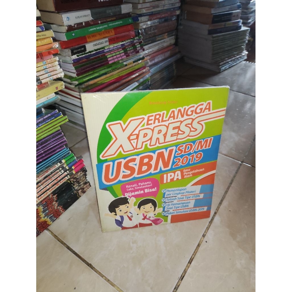 buku express usbn SD MI IPA Erlangga