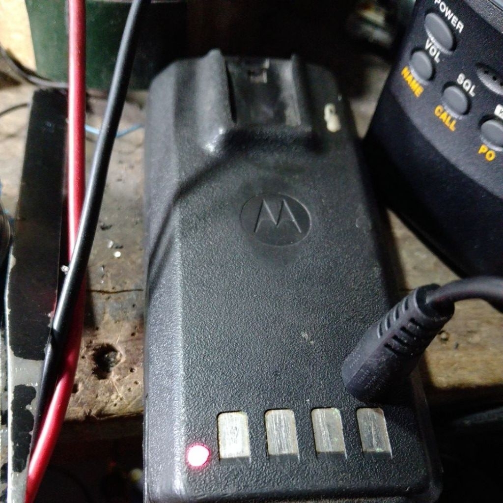 batre HT Motorola cp 1660 Refill modif charger colok belakang