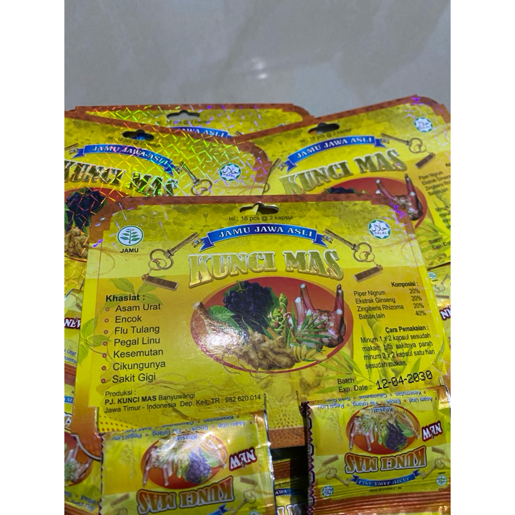 new KUNCI MAS jamu jawa asli