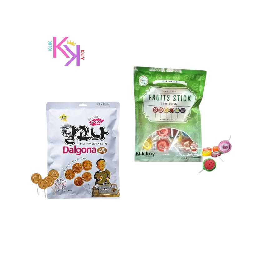 

HANUL DALGONA STICK CANDY / HANUL FRUIT STICK CANDY