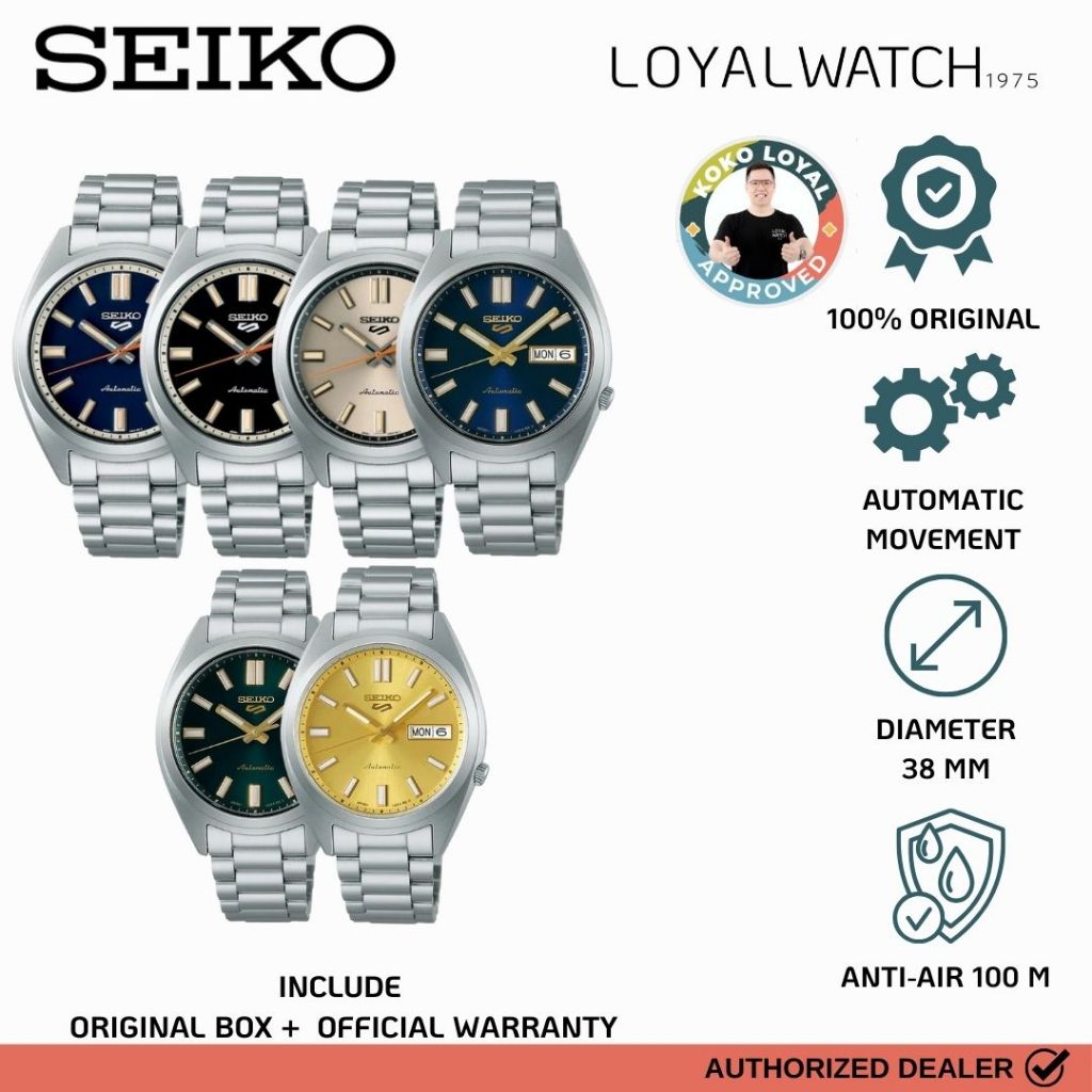 Jam Tangan Seiko 5 Sport SNXS Pria Everyday Carry & Golden Vintage SRPK87K1 SRPK89K1 SRPK91K1 SRPL55