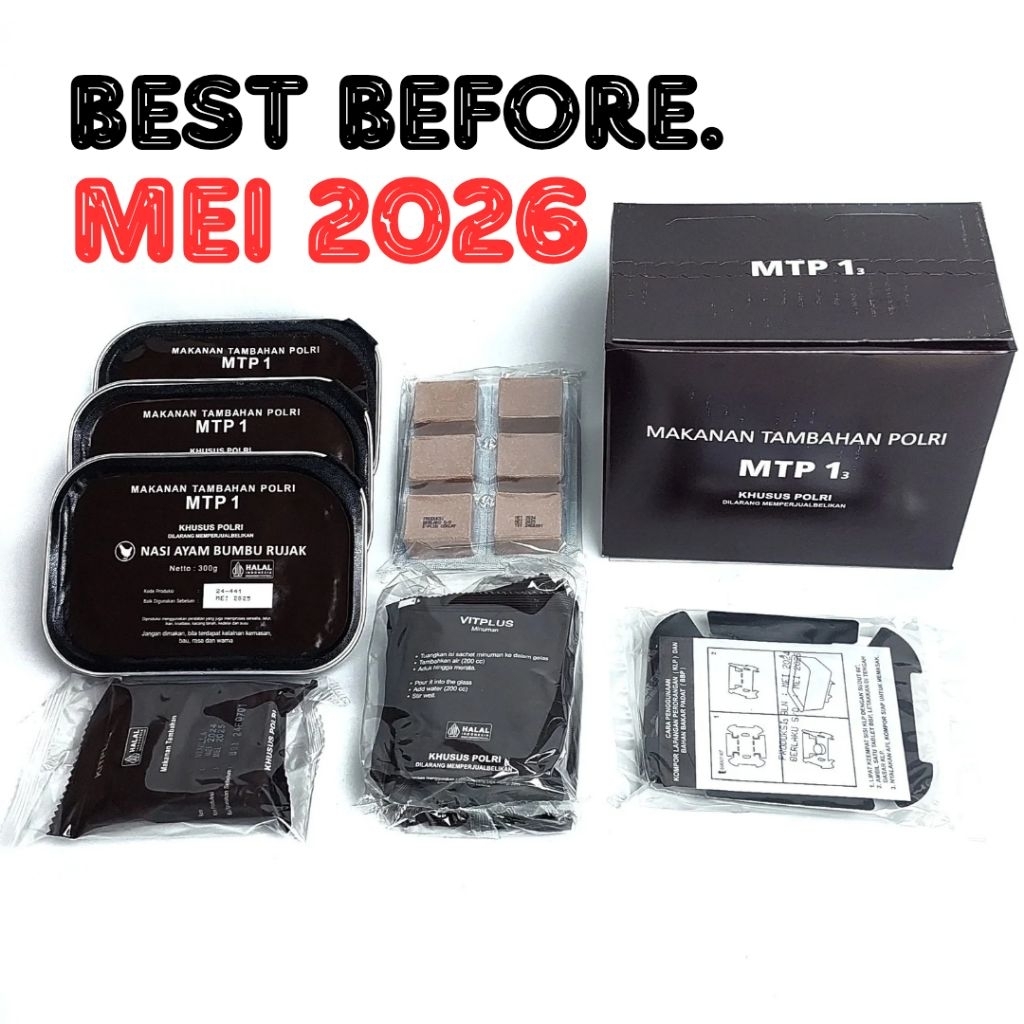 MAKANAN CAMPING - RANSUM POLRI / MAKANAN TAMBAHAN POLRI
