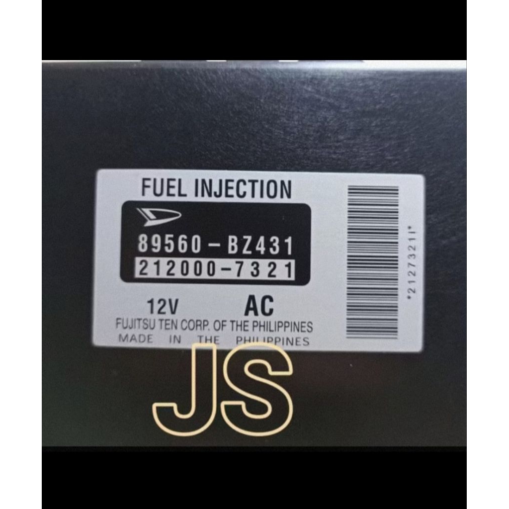 ECU Komputer toyota 89560 bz430