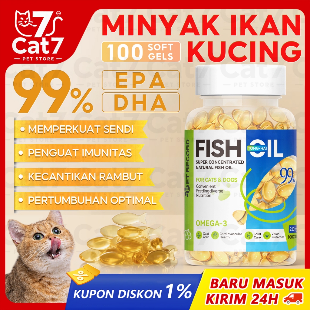MINYAK IKAN TUNG HAI Fish Liver Oil Tung-Hai Minyak Ikan Peliharaan Minyak Ikan Kucing dan Anjing