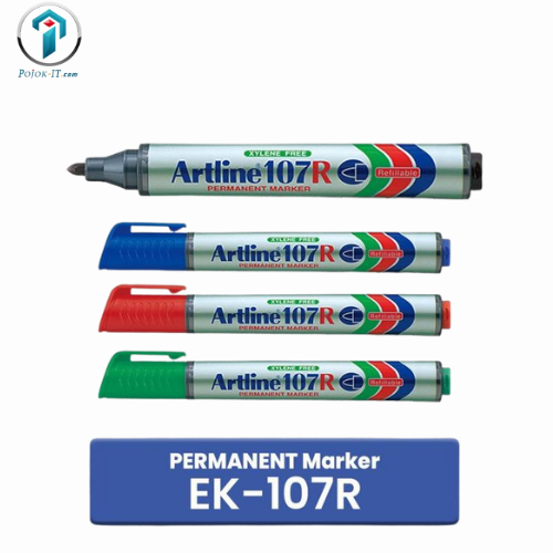 

GROSIR Spidol Permanen Marker Artline 107 R (12 PCS)