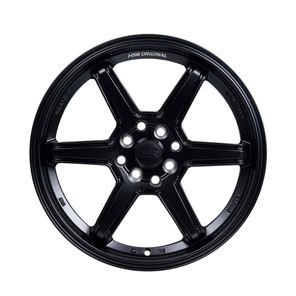Velg Mobil Honda Freed, Xenia Ring 17 Lubang 4x100 Hsr MINAS Warna SEMI MATT BLACK1
