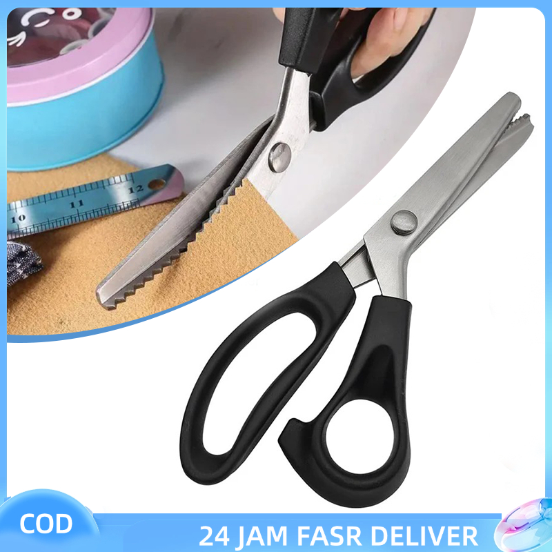 

Gunting Renda Gunting Gelombang Gunting Penjahit Buatan Tangan Gunting Kain Kertas Kantor LDH Zig Zag Gerigi Gunting Gigi Gergaji Untuk Kain Berpola Dan Kegunaan Jahit