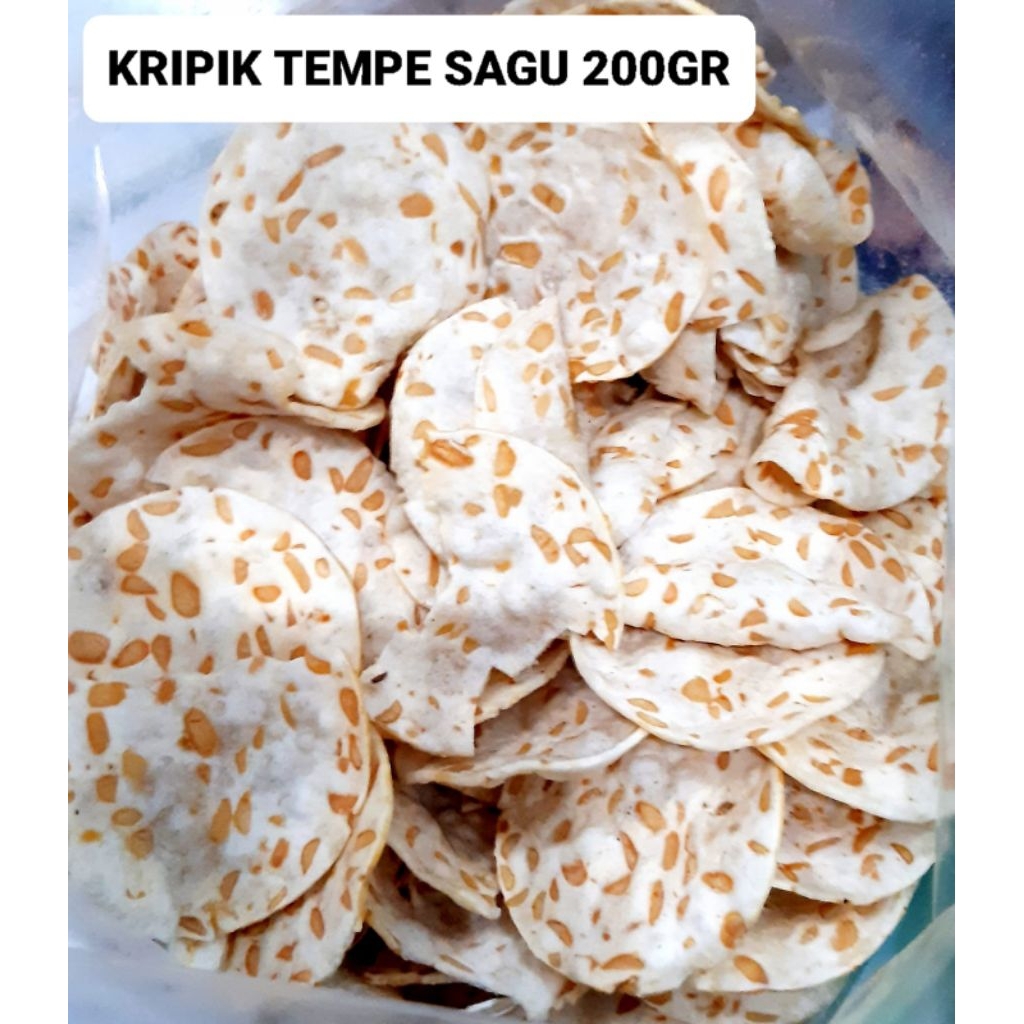 

KERIPIK TEMPE SAGU 200GR