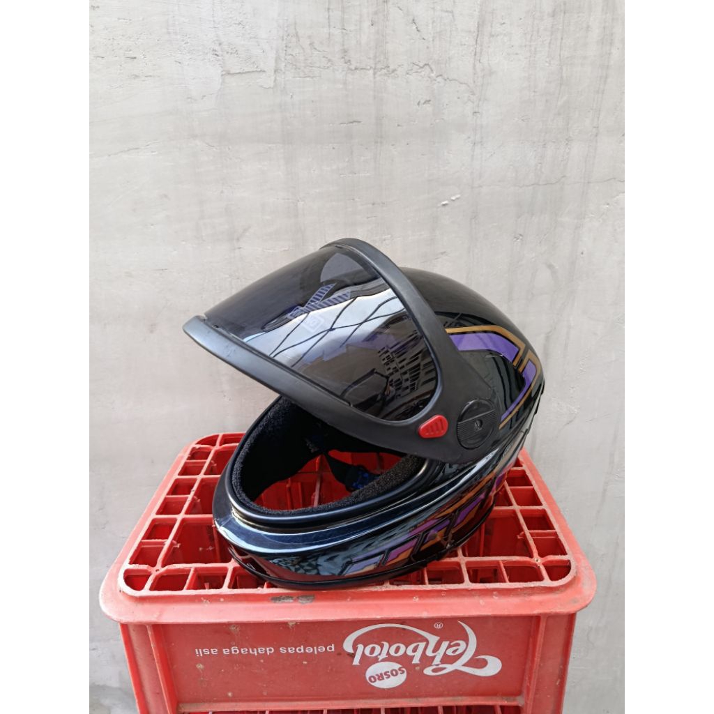 ⚡vigano robot/sirip fullface original⚡