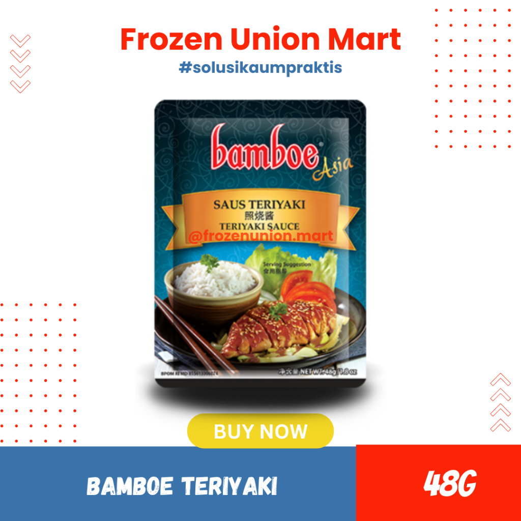 

Bumbu Bamboe Saos Teriyaki 48gr