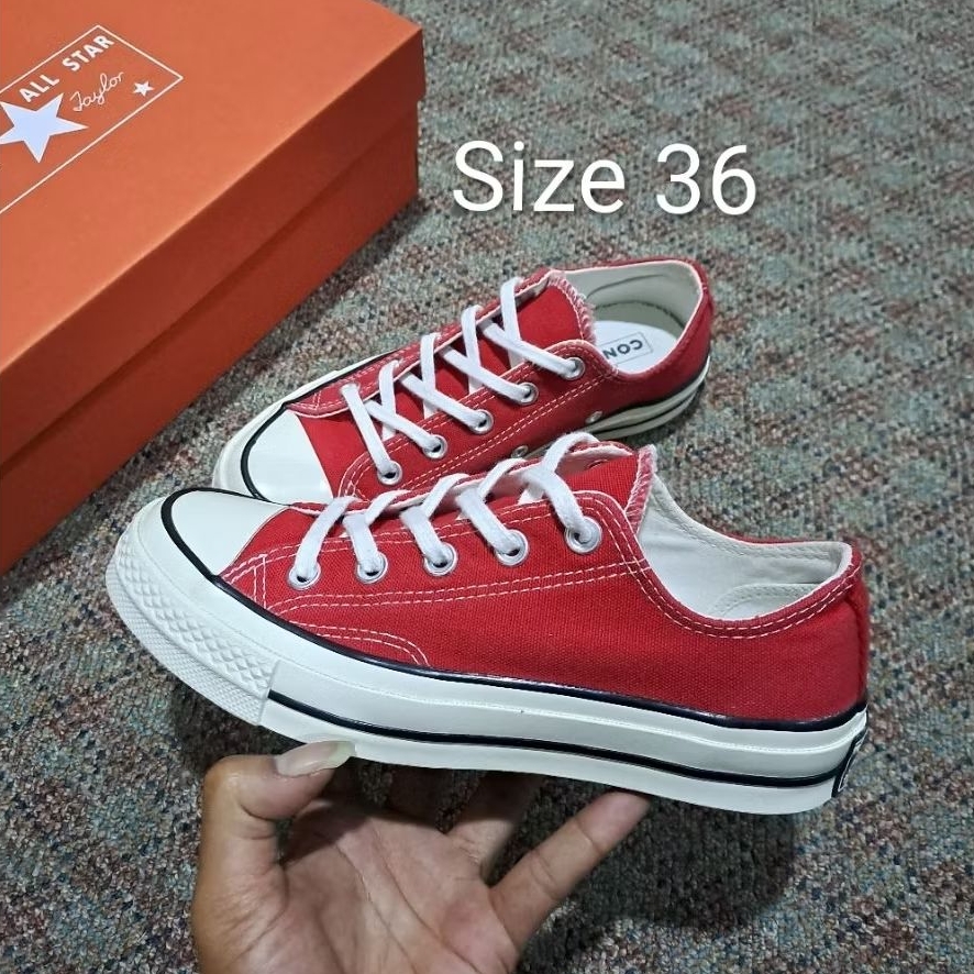 Converse 70s Low Enamel Red classic Original