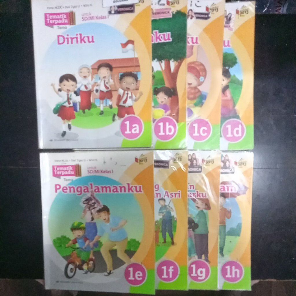 Preloved Buku Tematik Terpadu Kelas 1a - 1h