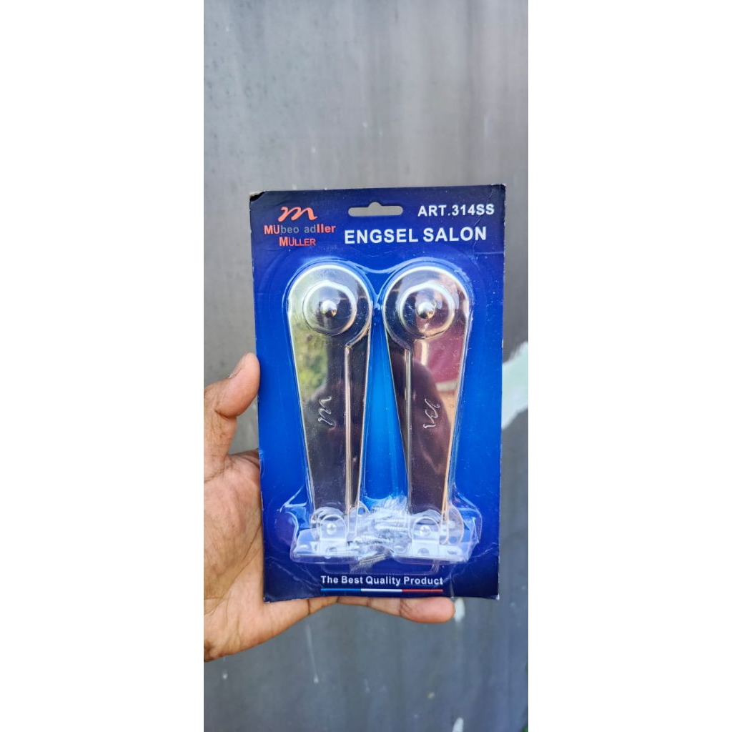 Muller hak angin engsel salon 9 inch Stainless steel tebal sikutan jendela lipat 1 set 2 pcs